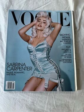 Vogue sabrina carpenter march 2025 magazine